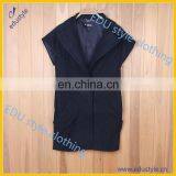 2017 Latest Design Winter Short Sleeve Woolen Coats And Jackets Woman thumbnail-2