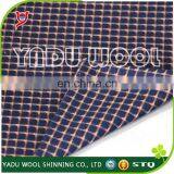 Tartan wool fabric / rough woolen fabric / coat wool fabric