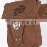 Steampunk Military Style Waist Bag - Pocket thumbnail-3