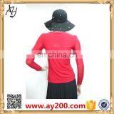 Autumn Wear Lace Long Sleeve O-neck Transparent Slim Shirt for Party&club Girl thumbnail-3