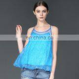T-WV001 Women Vests Bulk Sexy Chiffon Camisole thumbnail-4