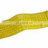 109 Keys Hot Sell Wired Silicon Flexible Keyboard