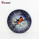 Creative Digital Wall Hanging Clock Sublimation MDF Materials thumbnail-4