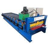 Color Sheet Trapezoidal Cold Roll Forming Machine thumbnail-1