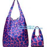 Foldable Handled Polyester Bag, Wholesale New Design Strawberry Polyester Nylon Bag,Reusable Foldable Polyester Carry Ba