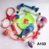 Amazon Hot Selling Pack Pet Toy Set Durable Dog Rope Chew Toy Pet Toys thumbnail-4