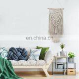Modern Tribal Ethnic Embroidered Handmade Cotton Wall Decor Tapestry thumbnail-3