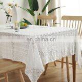 Vintage Lace Wedding Table Cloth Wholesale Luxury Custom White Table Cloth thumbnail-4
