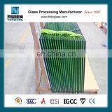 Polished Edge 10mm 12mm Tempered Shower Door Partition Glass Price thumbnail-4