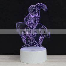 Amazon Hot Selling Cartoon Acrylic Led Night Light for Pub