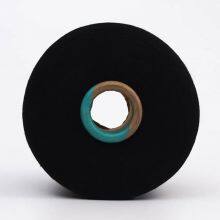 10s/12s/16s/20s Black Melange Yarn Dyed Cotton Yarn Recycled Cotton Knitting Yarn for Socks thumbnail-3