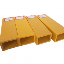 Pultruded FRP rectangular tube epoxy resin fiberglass tube