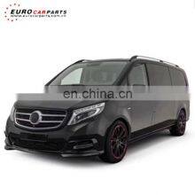 W447 Body Kits Fit for V-class W447 B Style W447 Kit Front Lip Rear DiffuserBumper LED Light LED Light Cover Muffler Tips thumbnail-1