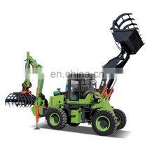 CE 2ton 3ton 5ton 6ton Mini Tractor Backhoe Loader Small Backhoe 4x4 With Attachment Back Hoe for Sale Philippines
