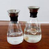 Hand made wholesale borocilicate glass carafe