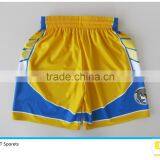 High Quality Professional Mens 100% Polyester Reversible Basketball Shorts thumbnail-2