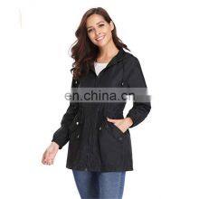 Wholesale Custom Brand Womens Jackets Denim Outdoor Waterproof Down Jacket Custom Hoodies Plus Size Coat thumbnail-2