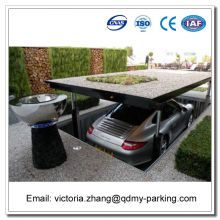 Four Post Pit Parking System PJS-1+1, PJS-2+1,  PJS-3+1, Underground Mechanical Car Parking System