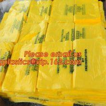 Biohazard Disposal Bags With Warning Label/Sterilization Indicator Lab Can Liners Labeling Biohazardous Trash Safely thumbnail-2