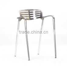 replica graceful Spanish Design Aluminum Jorge Pensi stacking toledo chair for dining room