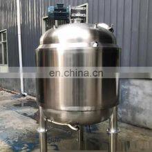 3000 Litre Vessel Stainless Steel Wine Fermentation Tank Mixing Vat With Agitator thumbnail-4