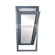 Decorative Aluminium Tempered Glass Center Pivot Casement Tilt and Turn Window With Pivot Hinge thumbnail-2