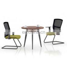 Hercules Black Vinyl Seat/Clear Coated Metal Frame Side Conference Chair thumbnail-4