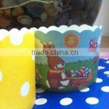 Emerald Green Polka Dot Cake Muffin Baking Cups