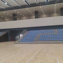 Retractable Bleacher Chair Movable Stadium Bleachers Movable Grandstand Seat for Basketball Stadium