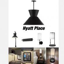 Bespoke Luxury Hyatt Place Hotel Bedside Lamps Biltmore Lighting