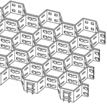SS304 210 Hex Metal Refractory Supplie