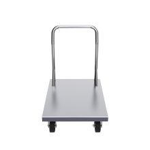 Modular S/S Trolley System With Interchangeable Bins for Automotive Assembly thumbnail-1