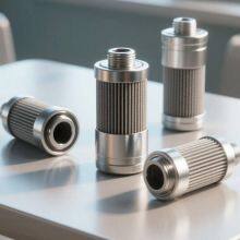 Construction Machinery Filter Element, Hydraulic Oil Strainer Kf-50a-100, Hydraulic Filter for the Lubricating Shoe Oil Station of Cement Plant Mills thumbnail-1