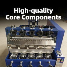 Automatic 5needle Stainless Steel Scourer Making Machine Kitchen Cleaning Tool Making Machine Line thumbnail-5