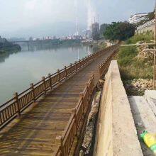 Factory Direct Supply of Cement Imitation Wood Products, River Embankment Guardrails, and Cross-ladder Railing Molds thumbnail-2