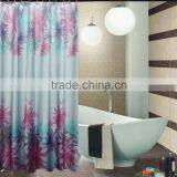 Mildew Resistant 100% Polyester Butterfly Printed Shower Curtain thumbnail-2