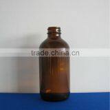 AMBER GLASS BOSTON ROUND DROPPER BOTTLES thumbnail-1