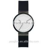 2016 Popular Thin Women Leather Watch With Simple Design