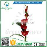 Greenflower 2016 Wholesale Real Touch Latex PU China Artificial Flowers Gladiolus for Wedding Decoration thumbnail-1