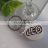 2014 New Fashion Custom Design PVC Football Basketball Golfball Keychain For Sport Fans thumbnail-1