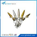 32GB Bullet Metal USB Flash Drive Promotional Metal USB Flash Memory Metal Keychain USB Flash Drive thumbnail-3
