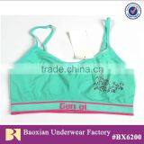 2014 New Lady Seamless Bra Top With Rhinestone