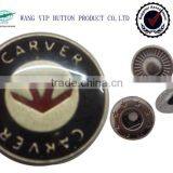 15mm good technology trousers metal snap button