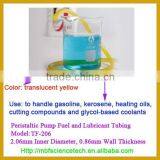 Peristaltic Pump Fuel and Lubricant Tubing, Model: TF-206, ID: 2.06mm, Wall Thickness: 0.86mm, Embrittlement & Swelling Resist