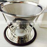 316L Stainless Steel Pour Over Coffee Filter