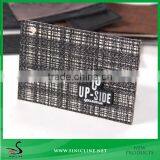 Sinicline Metal Handmade Garment Jeans Genuine/synthetic Leather Logo/metal Label