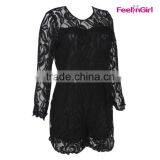 Wholesale Plus Size Sexy Lace Women Jumpsuit thumbnail-3
