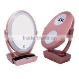 Elegant Touch Sensor Vanity Dressing Table Mirror With Lights and Magnifying Supplier's Choice