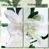 3mm 4mm 5mm Wholesaler Sale Ultral Clear Frameless Bath Mirrors Glass thumbnail-6