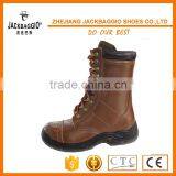 Shoelaces Type Genuine Leather Material Industrial Safety Boots,Cheap Black Industrial Work Boot Steel Toe Insert thumbnail-5